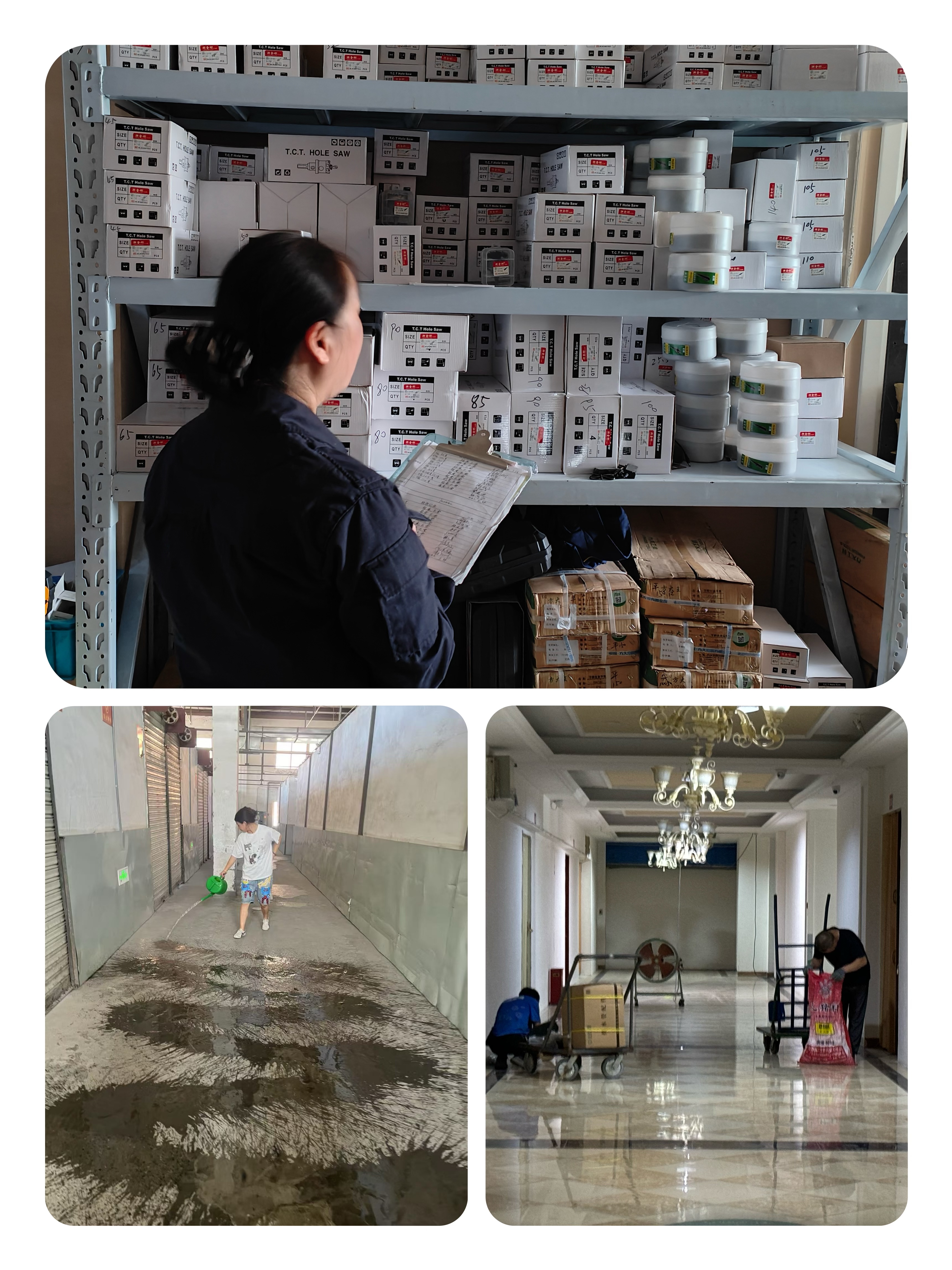 夏季多举措筑牢仓库安全防线