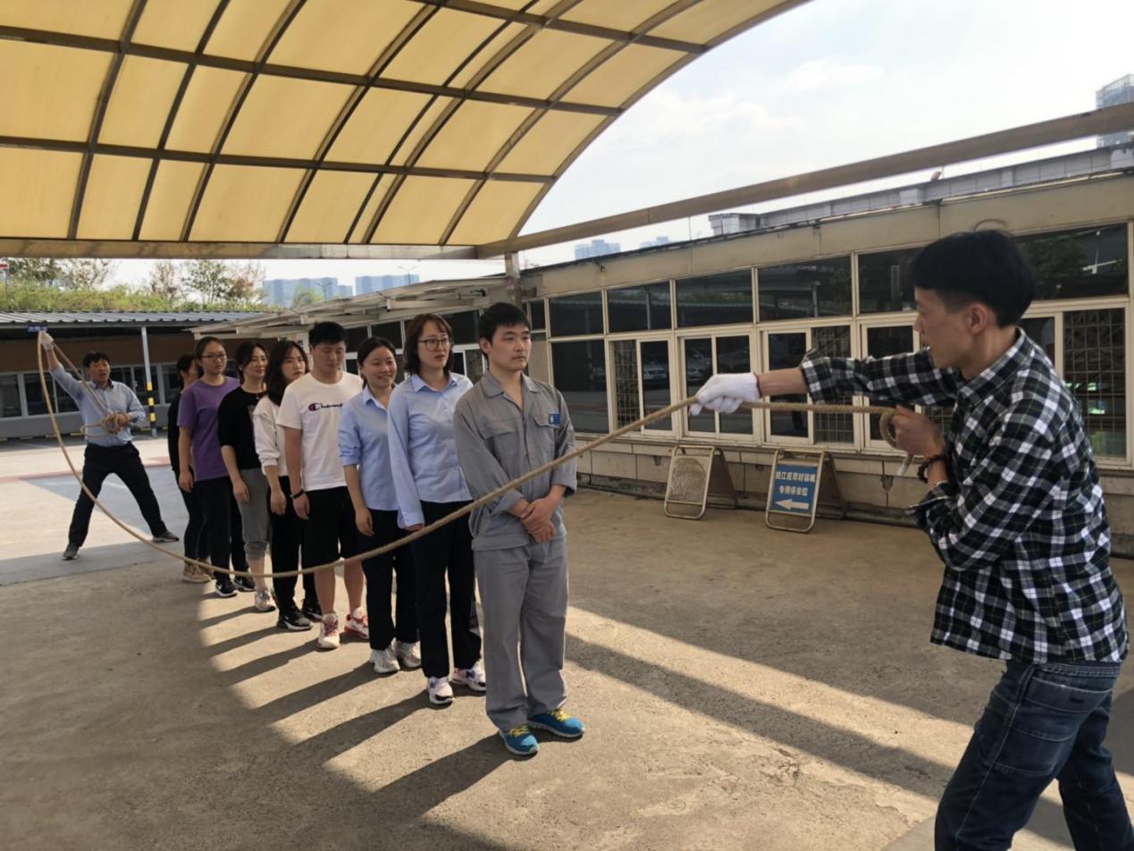 钱江商城积极备战 2020年qm球盟会网站第三届消防运动会 