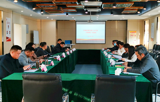 庐阳区人大代表（海棠组）见面会在庐阳球盟会文创园顺利举行