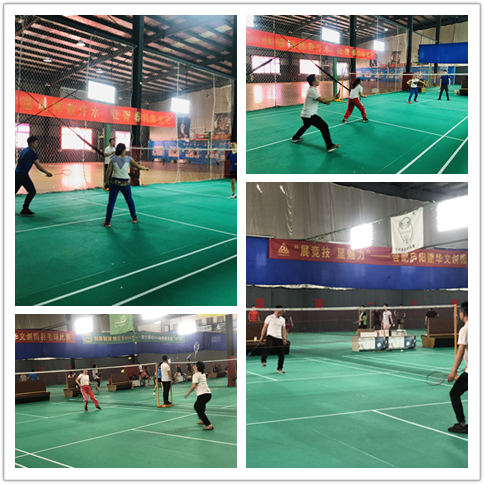 “庆五一 迎五四” 庐阳球盟会文创园开展羽毛球互动赛