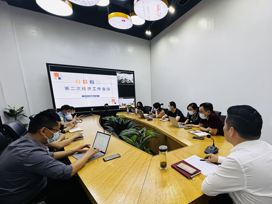 球盟会文创集团召开第二次经济工作会议