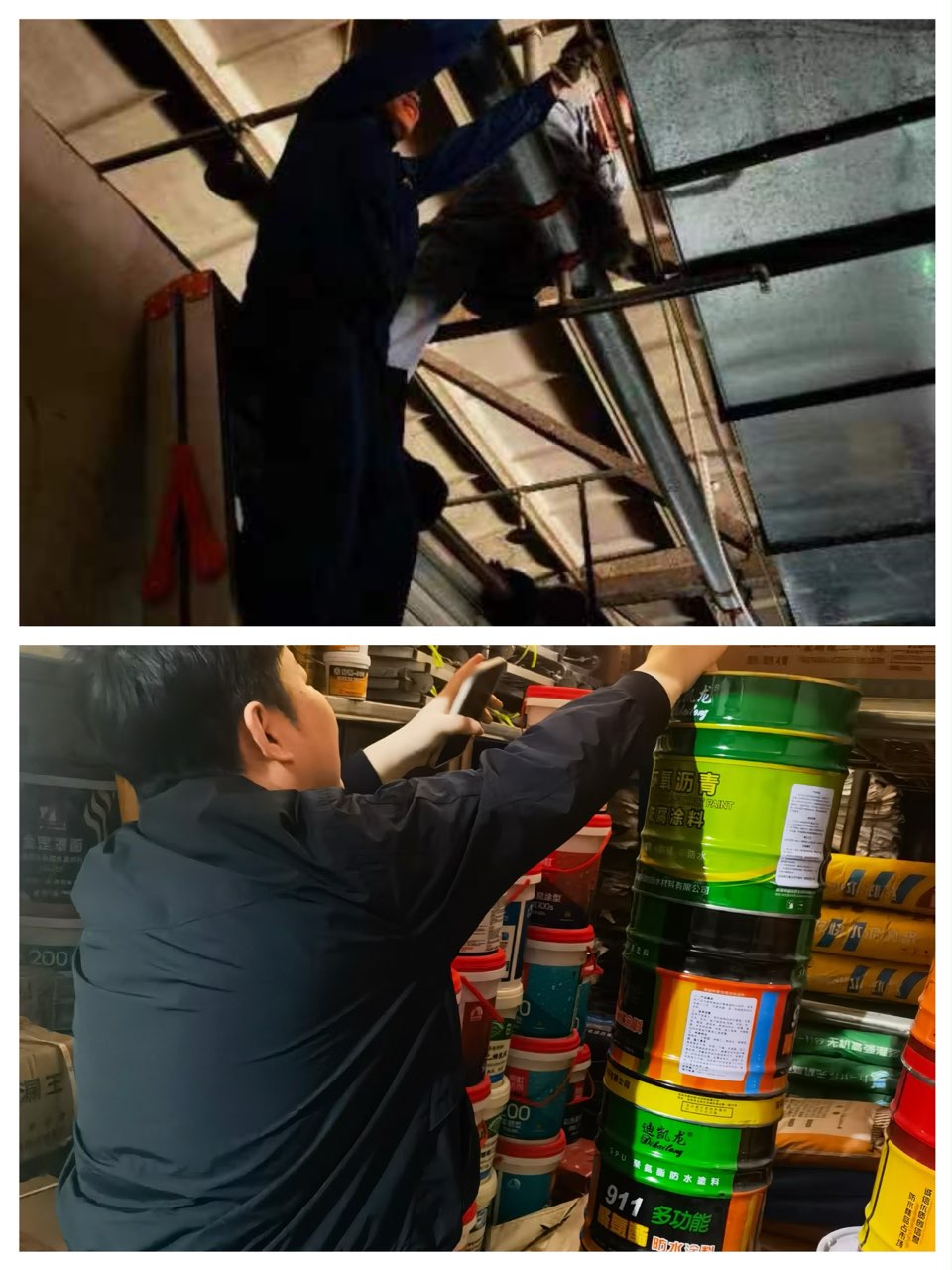 球盟会市场节前仓库安全检查进行时