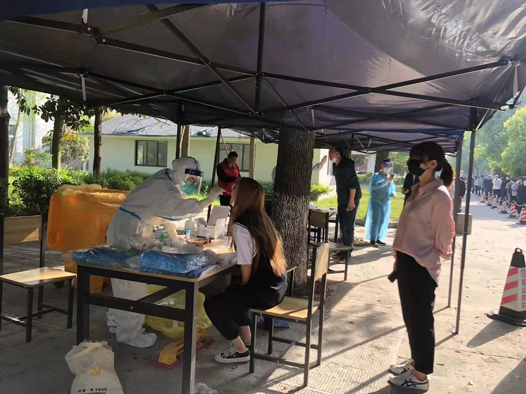 全体核酸，疫情防控不懈怠 —记球盟会过滤机全员配合核酸检测工作