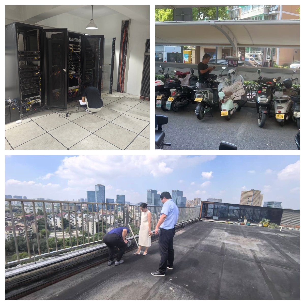 安全不放假，检查不松懈—水晶城多措并举保障双节平安稳定