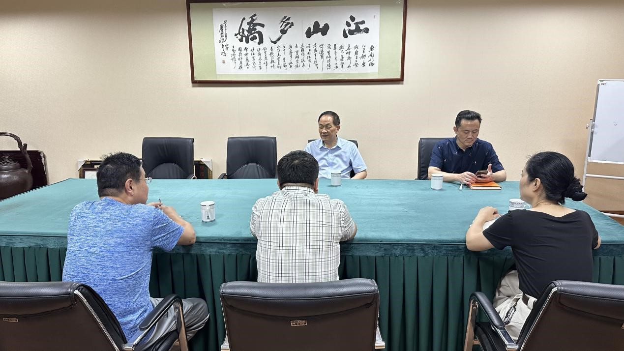 凝聚共识  策略同行——集团董事长赴球盟会市场开展调研