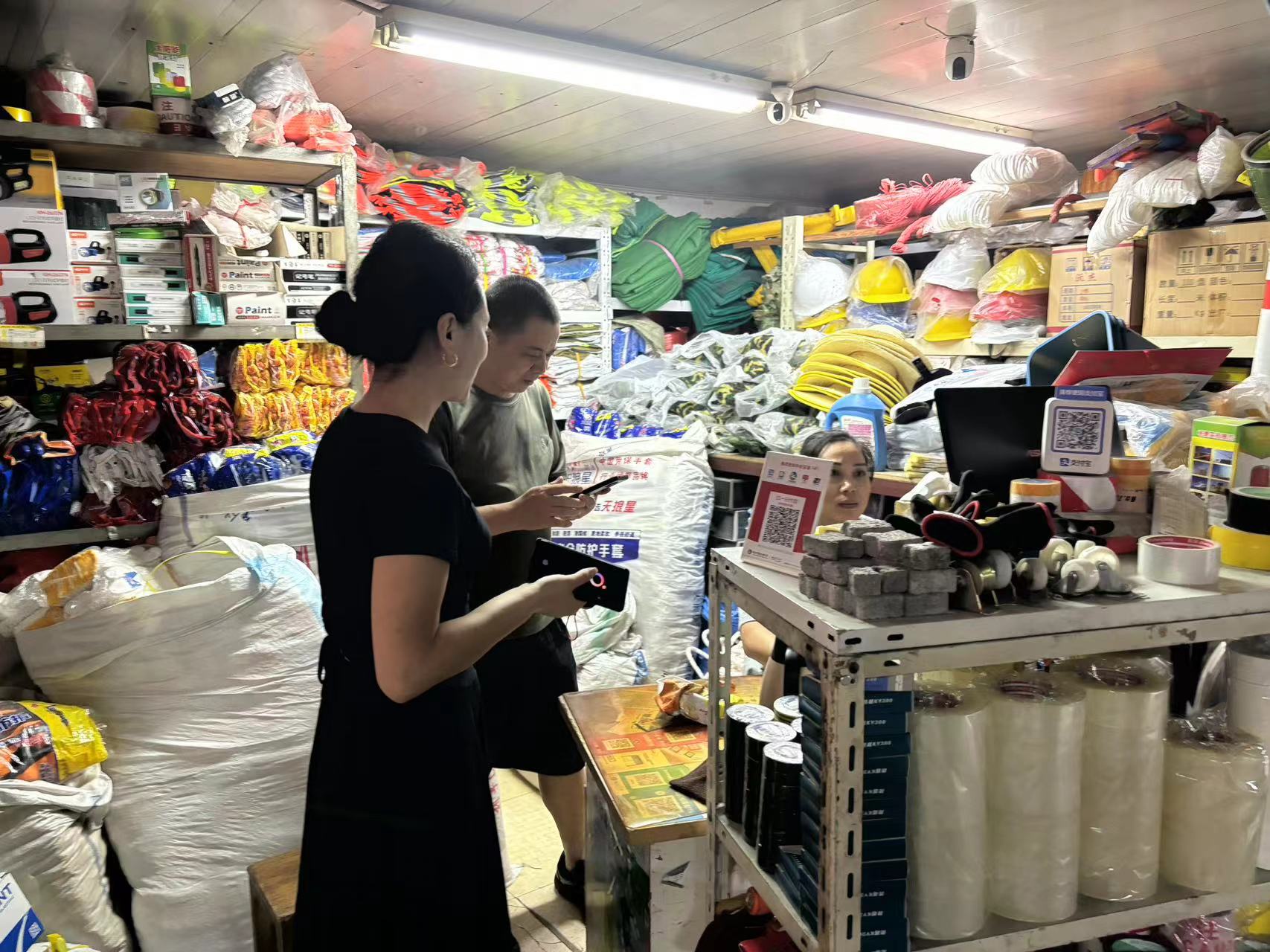 球盟会市场防汛在行动